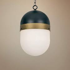 Capsule 12 1 4 Wide Matte Black 3 Light Outdoor Pendant 40m69 Lamps Plus