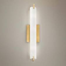 George Kovacs Gold 20 1 2 Wide Bathroom Vanity Light Y4524 Lamps Plus In 2020 Bathroom Vanity Lighting Sconces Led Wall Sconce