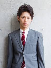 アップバング大人ショートメンズ髪型 Lipps 原宿mens Hairstyle