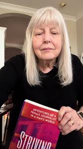 Author Jo Thomas introduces her newly released book, Striving: advrntures  of a female journalist in a man’s world, available now wherever books are  sold #striving #booktok #indieauthor #nytimes