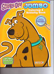 Scooby doo color pages 83 for picture coloring page with. Scooby Doo Jumbo Coloring Activity Book Hanna Barbera 9781601396891 Amazon Com Books