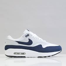 Nike Air Max 1 Wmns White Obsidian Sneakers Men Fashion Vintage Shoes Men Nike Air Max
