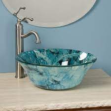 Glass sinks are made with a very strong tempered glass and are available in many shapes, sizes and installation types. Stylish And Diverse Vessel Bathroom Sinks