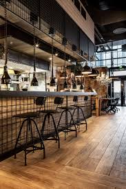 Fredde S Food Fire Restaurant Interior Design By Vdphelsinki Rustic Restaurant Interior Industrial Restaurant Design Restaurant Interior Design