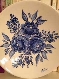 Karanfil By Turkan Gezek Cini Mavi Cicekli Tabak Keceli Kalem Cizimleri Desenler Boyama Sayfalari Mandala