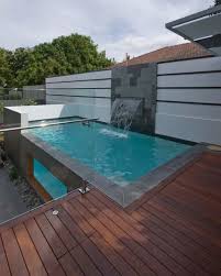 Sloping Block Pool Designs Dining Room Woman Fashion Decoration Furniture Building A Pool Small Pools Backyard Pool Landscaping