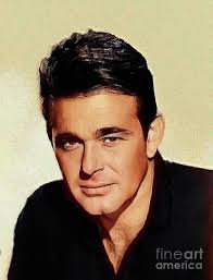 Stuart Whitman, Vintage Actor Art Print