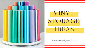 The chosen design is cut to your size specifications from. How To Store Vinyl Rolls 6 Different Genius Ideas Youtube