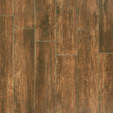 Texas Castano Wood Plank Porcelain Tile Floor Decor Wood Look Tile Porcelain Tile Flooring