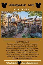 Fun Facts Funfacts Disneyland Frontierland Wish Upon A Disney Disney Fun Facts Disney Fun Fun Facts