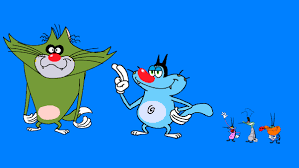 He's blue, he's a good guy and he wouldn't hurt a fly. Oggy Jack And The Cockroaches By Bluecat98 On Deviantart