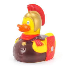 Roman Gladiator Rubber Duck By Yarto Ducks In The Window Ducks Toy Leisure Culture Rubber Duck Duck Rubber Ducky