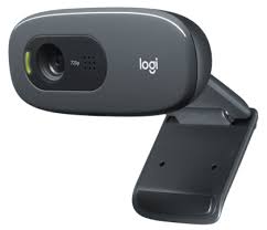 Logitech C270 HD Webcam, 720p Video with Noise Reducing Mic
