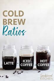 Make Cold Brew At Home Save Learn The Perfect Water To Bean Ratio To Enjoy Cold Br Cold Brew Coffee Ratio Cold Brew Coffee Recipe Making Cold Brew Coffee