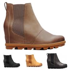 Women's shoes sorel joan of arctic ii wedge chelsea boots 1808551240 ash brown. Sorel Joan Of Arctic Wedge Ii Chelsea Bootie Womens Up To 48 Off 4 6 Star Rating W Free Shipping