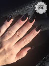 Acrylic nails look beautiful and cute. Short Black Acrylic Coffin Nails Nail And Manicure Trends