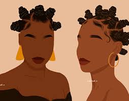 Bantu Knots African American Projects :: Photos, videos, logos,  illustrations and branding :: Behance