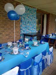 Smurfs Theme Decor Happy Birthday Kids 1st Boy Birthday Boy Birthday