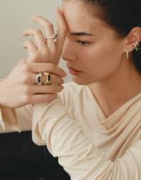 Bean Ring Black Basalt