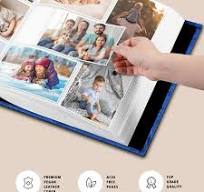 Amazon.com: Fintie Photo Album 4x6 Photos - 600 Pockets Large Capacity  Albums Book Cover for Family Wedding Anniversary Baby Vacation Pictures,  Blue : ...
