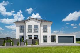 Durchstöbern sie hausbeispiele mit preisen und grundrissen! House Villa Haus Fertighaus Garden Big Huge Gross Garten Traumhaus Architektur Architekt Design Uniq Hausbau Kosten Style At Home Fertighaus Preis