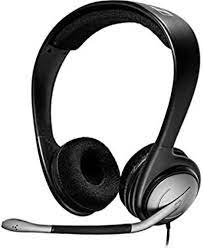 Fone de ouvido binaural PC 151 Sennheiser com microfone com cancelamento de  ruído e controle de volume (descontinuado pelo fabricante) | Amazon.com.br