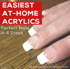 Whether natural, acrylic or gel, smooth the surfaces of your nail manually with a nail file. Easiest Diy Acrylic Nails That You Can Do In The Comfort Of Your Home Momskoop