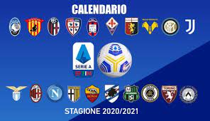Calendário dos jogos da liga e melhores marcadores. Calendario Liga Italiana 2020 2021 Serie A