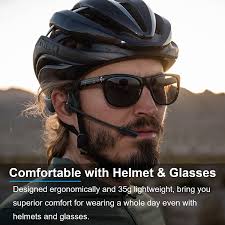 Bone Conduction Headphones with Mic, MONODEAL Bluetooth 5.3 Open Ear H