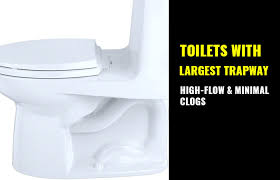 The mere fact that you can not see the plug means nothing. Top Toilets With Largest Trapways High Flow No Clog Toiletseek