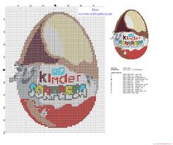 Kinder Surprise Kinder Egg Cross Stitch Pattern Height 100 Stitches 2888x2416 2627189 Cross Stitch Cross Stitch Patterns Cross Stitch Designs