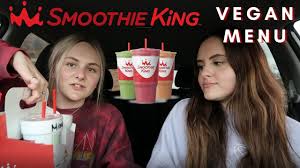 Trying Smoothie King S Vegan Menu Vegan Smoothies Youtube