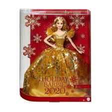 Unisciti a barbie in una coloratissima favola moderna, piena di amici, moda e divertimento! Barbie Signature Magia Delle Feste 2020 Bambola Da 30 5 Cm Bionda Con Abito Dorato Piedistallo E Certificato Di Autenticita Toys Center