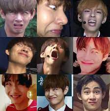 Taetae Kim Taehyung Funny Taehyung Funny Bts Meme Faces