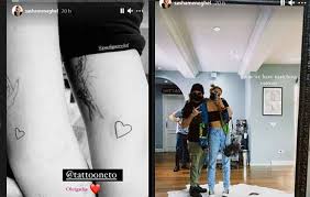 Ele pediu a mão dela no dia 7 de novembro de 2020, mas o casal só fez o anúncio agora. Sasha Meneghel E Joao Figueiredo Fazem A Mesma Tatuagem No Braco Ofuxico