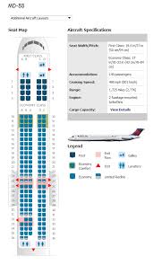 Douglas Md 85 Seating Chart Delta Best Picture Of Chart