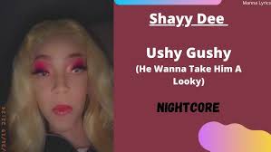 Ushy Gushy (He Wanna Take Him A Looky) ~ Shayy Dee (Nightcore)