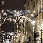 Metal Angel Lighting Sculpture Across Street Motif Light 3D ...