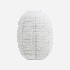 Lampshade made of rice paper. House Doctor Cotton Lampshade Stitch 60cm Just Maison