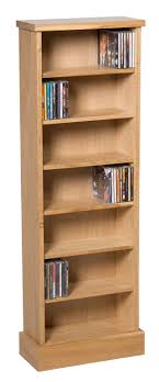Oak Cd Rack Large Cd Storage Option For The Home Hallowood Buy products such as atlantic 60x37 oskar adjustable wood media storage shelf bookcase (360 dvds, 756 cds), multiple colors at walmart and save.