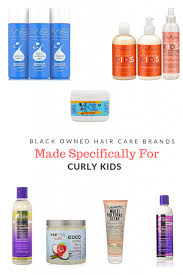 Within natural hair, there are different curl types and a range of textures, which require different products. Black Owned Hair Care Brands Made Specifically For Curly Kids