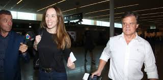 La ex gobernadora y el periodista iniciaron sus primeras vacaciones en pareja. Politica Chubut Como Maria Eugenia Vidal El Periodista Enrique Sacco Tambien Dio Positivo De Coronavirus