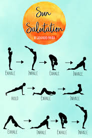 Sun Salutations Has Beginner Yoga Poses That Are Great For People Starting Their Yoga Journey Dahn Yoga Relaxing Yoga Yoga Routine For Beginners