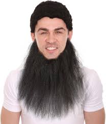 Amazon.com: BC GOODS BY Adult Men's Realistic Long Black Beard for Cosplay  and Theatrical Use, Flame-Retardant Synthetic Fiber : Clothing, Shoes &  Jewelry