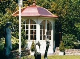 Gloriette 3m Rundbogenfenster Vollverglaste Tur Teehaus Gartenhaus Pavillon