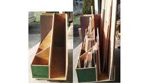 The lumber at the bottom of the stack is probably weighed down sufficiently by the wood on top of it, but boards near the top greatly benefit from added weight. Lumber Cart Free Woodworking Plan Com
