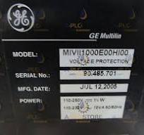 MIVII1000E00HI00 GE Relay Protector Via FEDEX/DHL | eBay