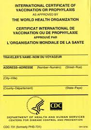 The international certificate of vaccination or prophylaxis (icvp), also known as the carte jaune or yellow card, is an official vaccination record created by the world health organization (who). International Certificate Of Vaccination Or Prophylaxis As Approved By The World Health Organization Package Of 25 U S Government Bookstore