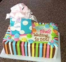 Baby Shower Cakes For Unknown Gender Baby Shower Cakes Baby Boards Bolos Para Cha De Bebe Baby Shower Cakes Shower Cake