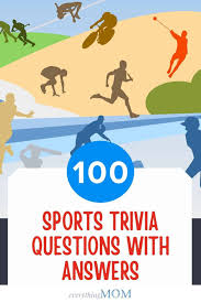 Think you know a lot about halloween? 100 Challenging Sports Trivia Questions With Answers Everythingmom